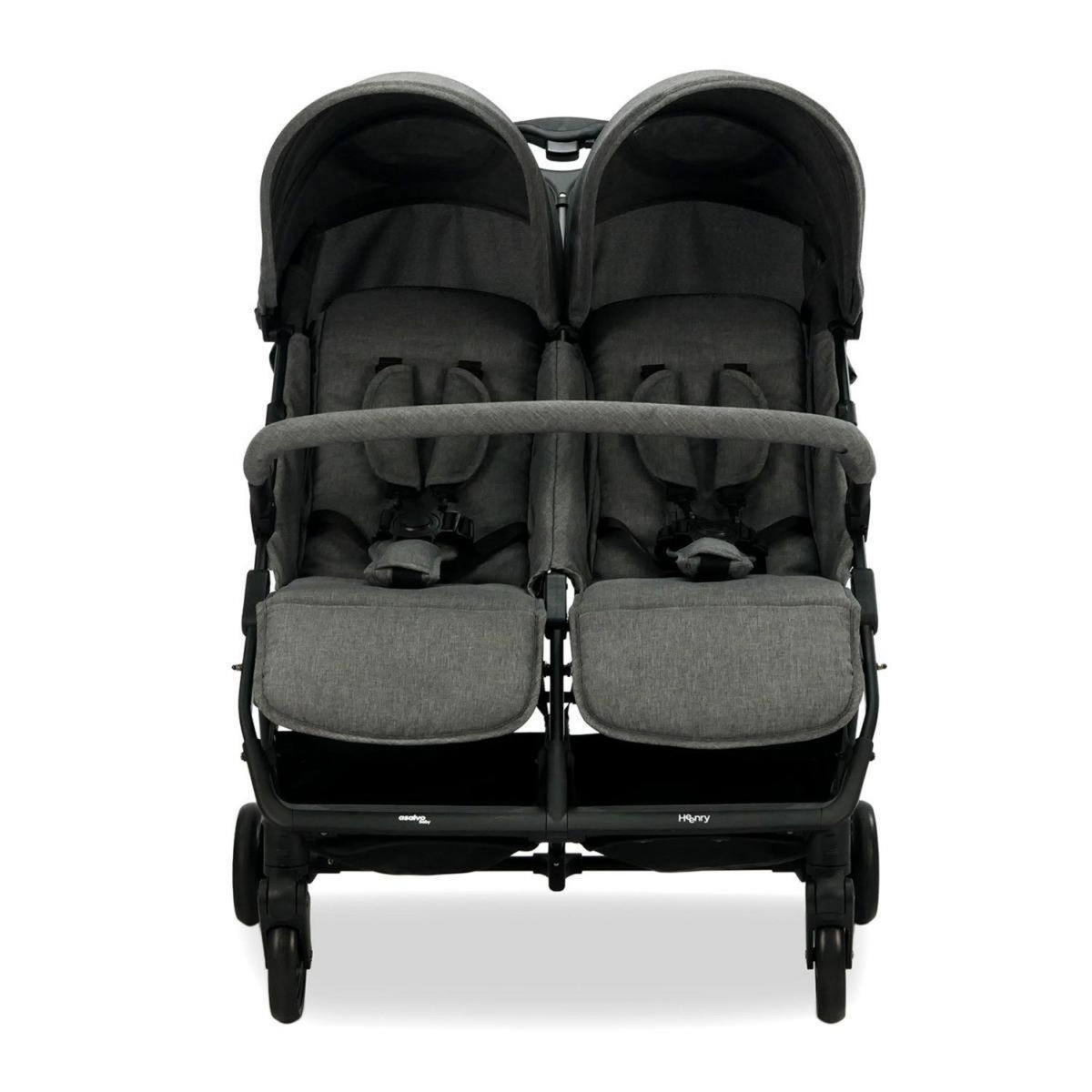 Asalvo Poussette Double Henry Gris