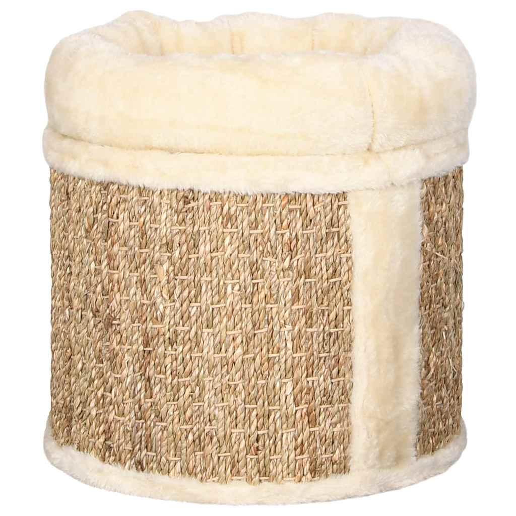 Voir la diapositive 4 : VIDAXL Maison pour chat avec coussin de luxe 33 cm herbiers marins