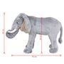 Voir la diapositive 5 : VIDAXL Jouet en peluche Éléphant Gris XXL