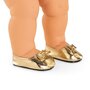 Voir la diapositive 2 : Corolle Ballerines dorées pour poupon 36 cm
