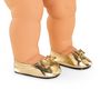 Voir la diapositive 2 : Corolle Ballerines dorées pour poupon 36 cm