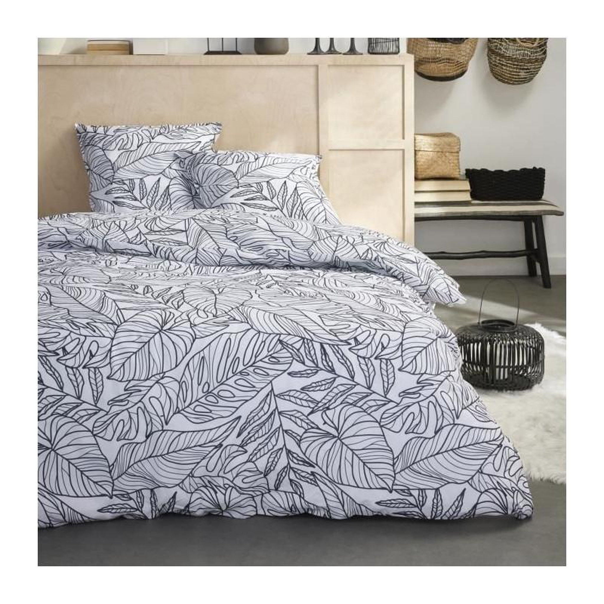 Today Parure de lit 2 personnes - TODAY - Sunshine 16.12 - 220 x 240 cm - 100% Coton imprimé