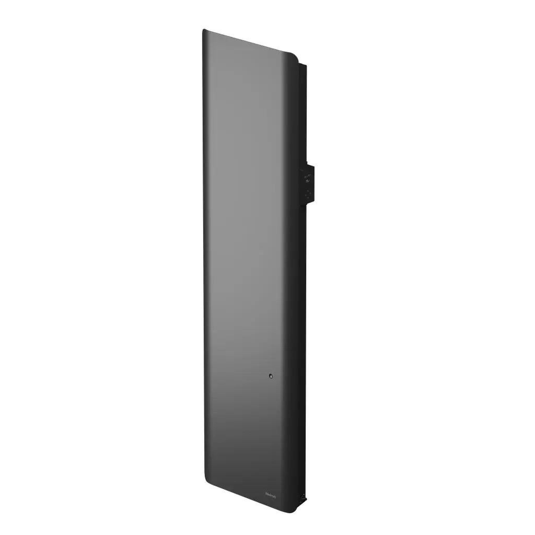 NOIROT Radiateur vertical 2en1 surfacique et fonte - evolution - gris - 2000w - 50,2x149,5x14,7 cm - programmable - détection fenêtre et présence