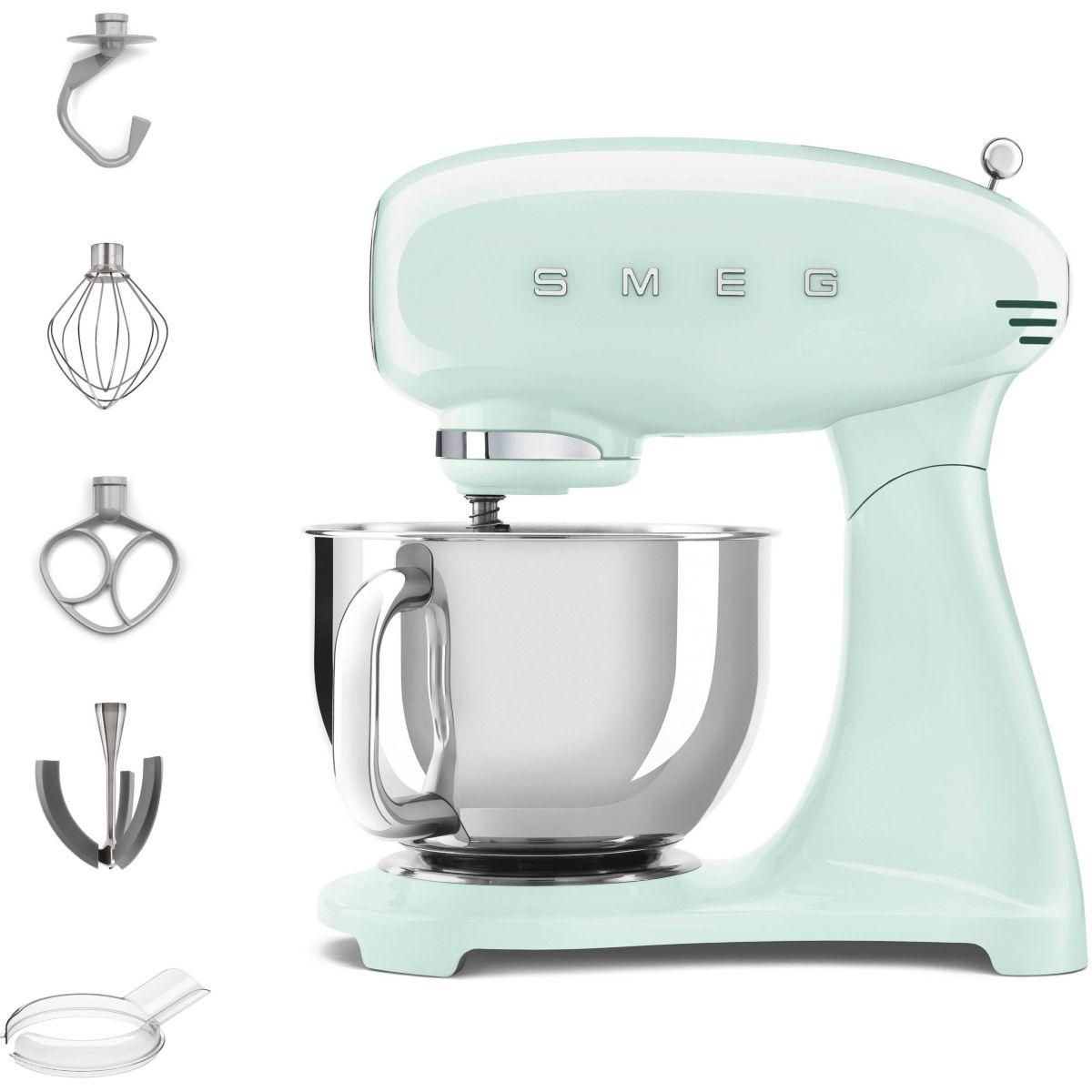 SMEG Robot pâtissier SMF03PGEU vert d'eau