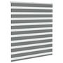 Voir la diapositive 3 : VIDAXL Store zebre gris fonce largeur du tissu 130,9 cm polyester