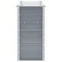 Voir la diapositive 4 : VIDAXL Lit sureleve de jardin Acier galvanise 100x40x77 cm Gris
