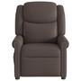 Voir la diapositive 4 : VIDAXL Fauteuil de massage inclinable electrique marron brillant