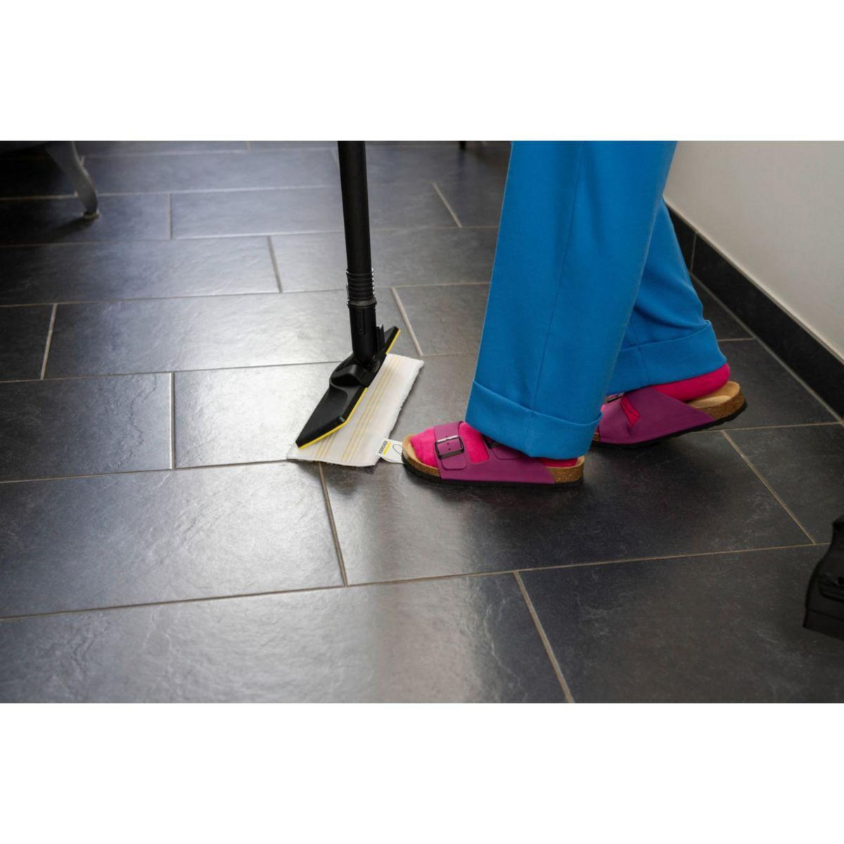 KARCHER Serpillière universelles microfibres pour buse sol