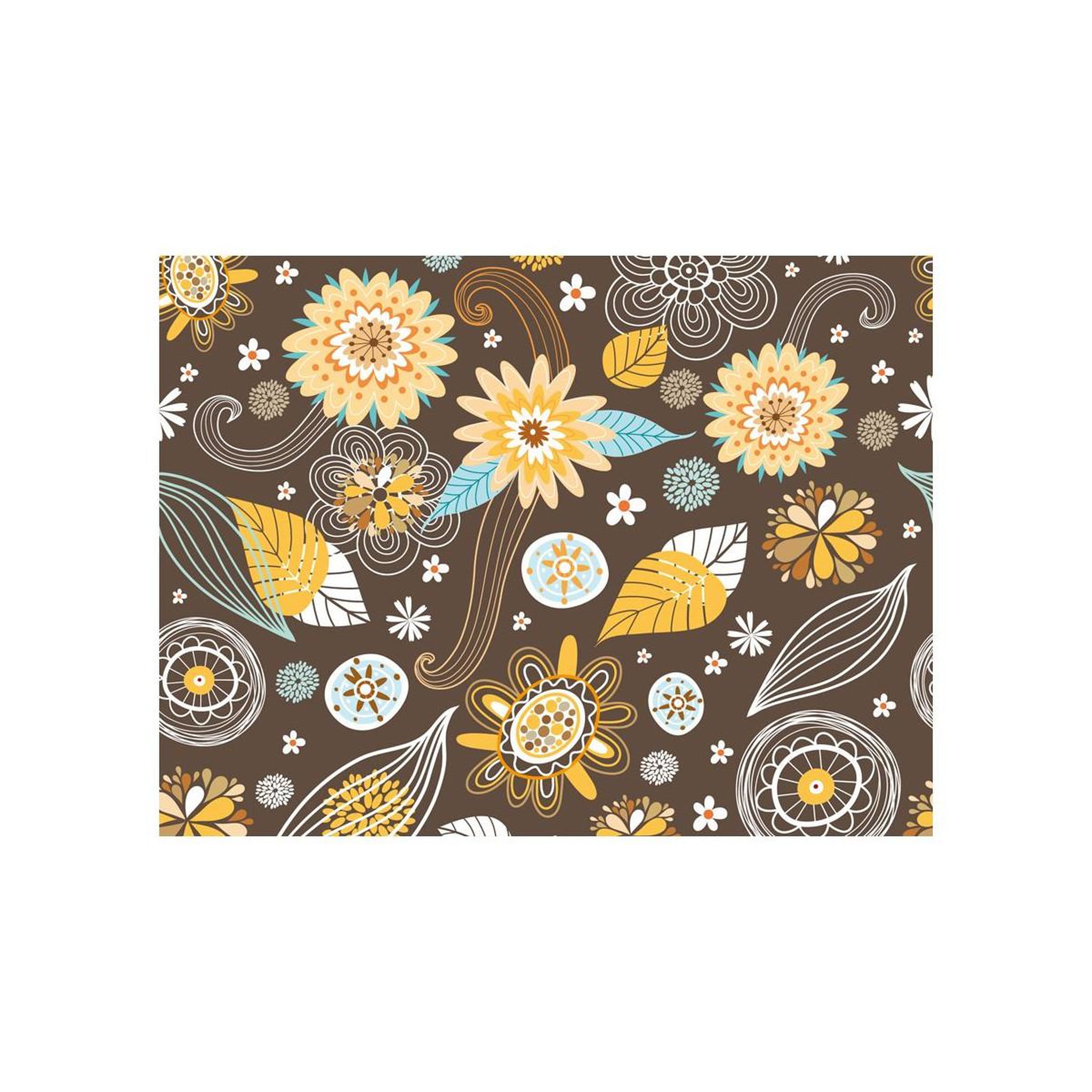 Voir la diapositive 2 : Paris Prix Papier peint  fleurs transparentes