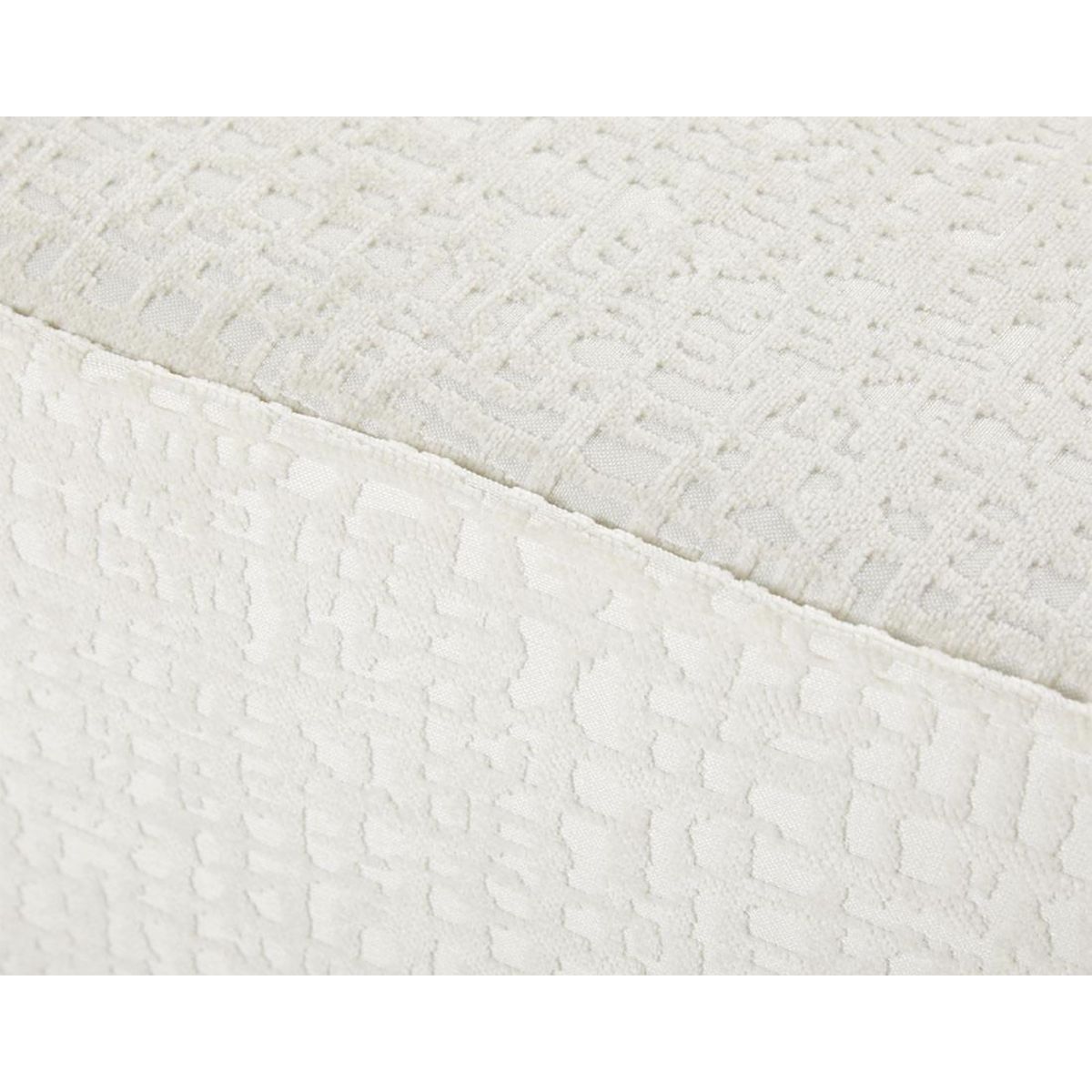 BEST MOBILIER Topaze - fauteuil - en tissu velours relief