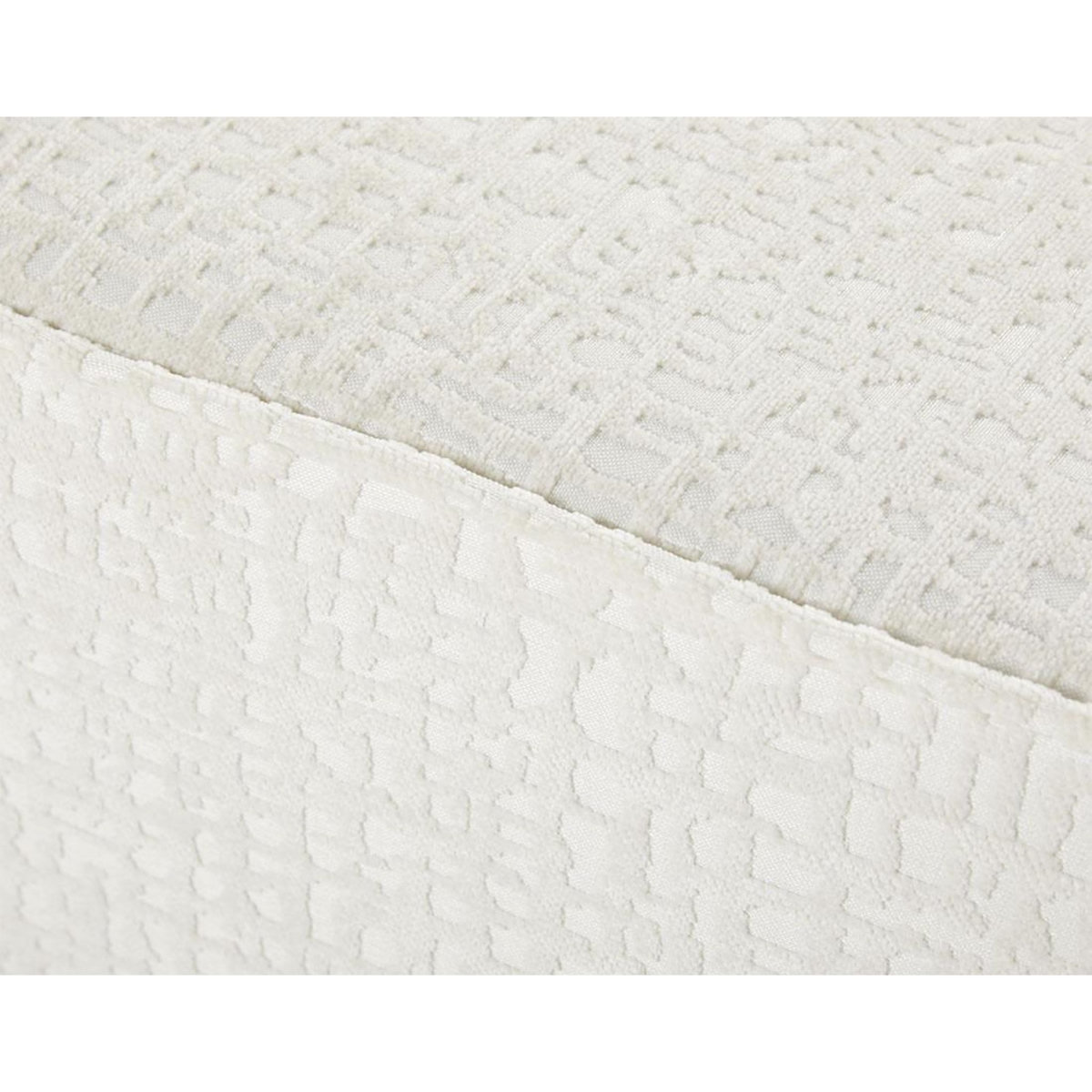 BEST MOBILIER Topaze - fauteuil - en tissu velours relief