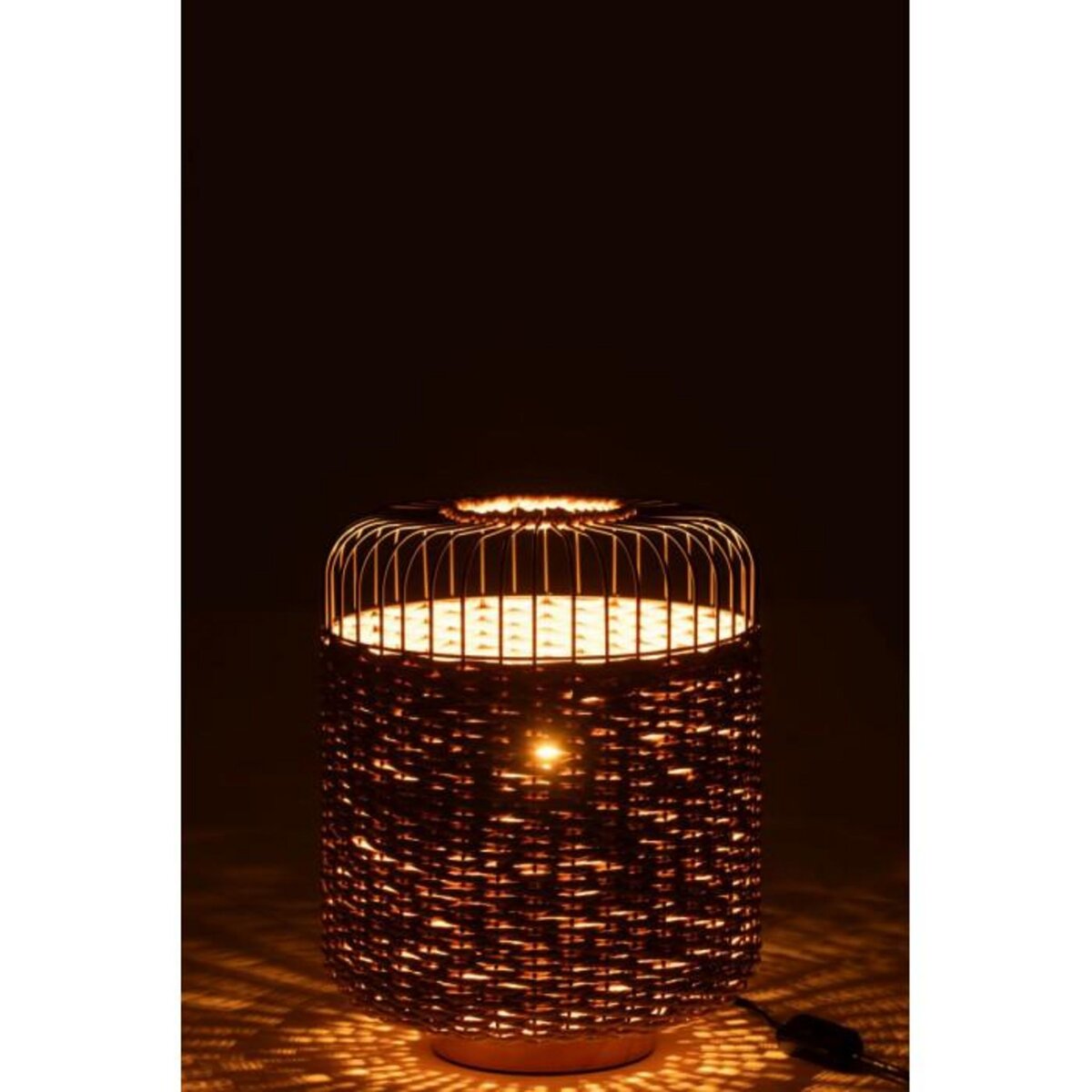 Paris Prix Lampe à Poser en Métal  Eldon  34cm Naturel