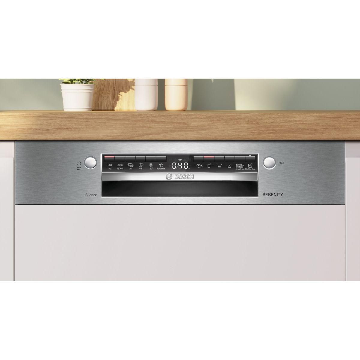 BOSCH Lave vaisselle encastrable SMI4HTS06E Serenity Série 4 Silence
