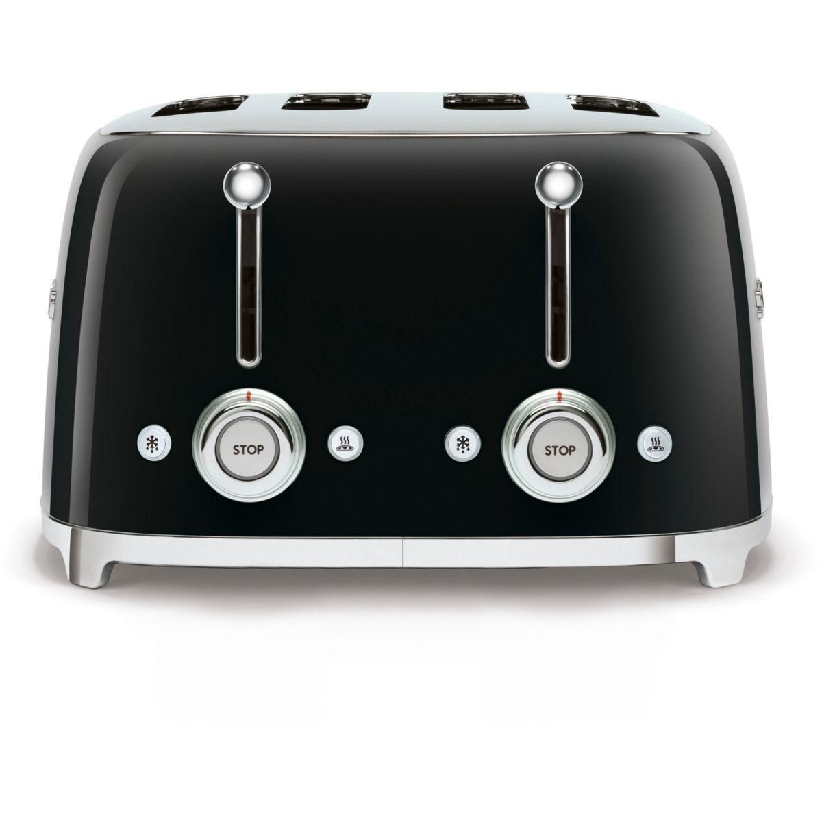 SMEG Grille-pain TSF03BLEU Noir