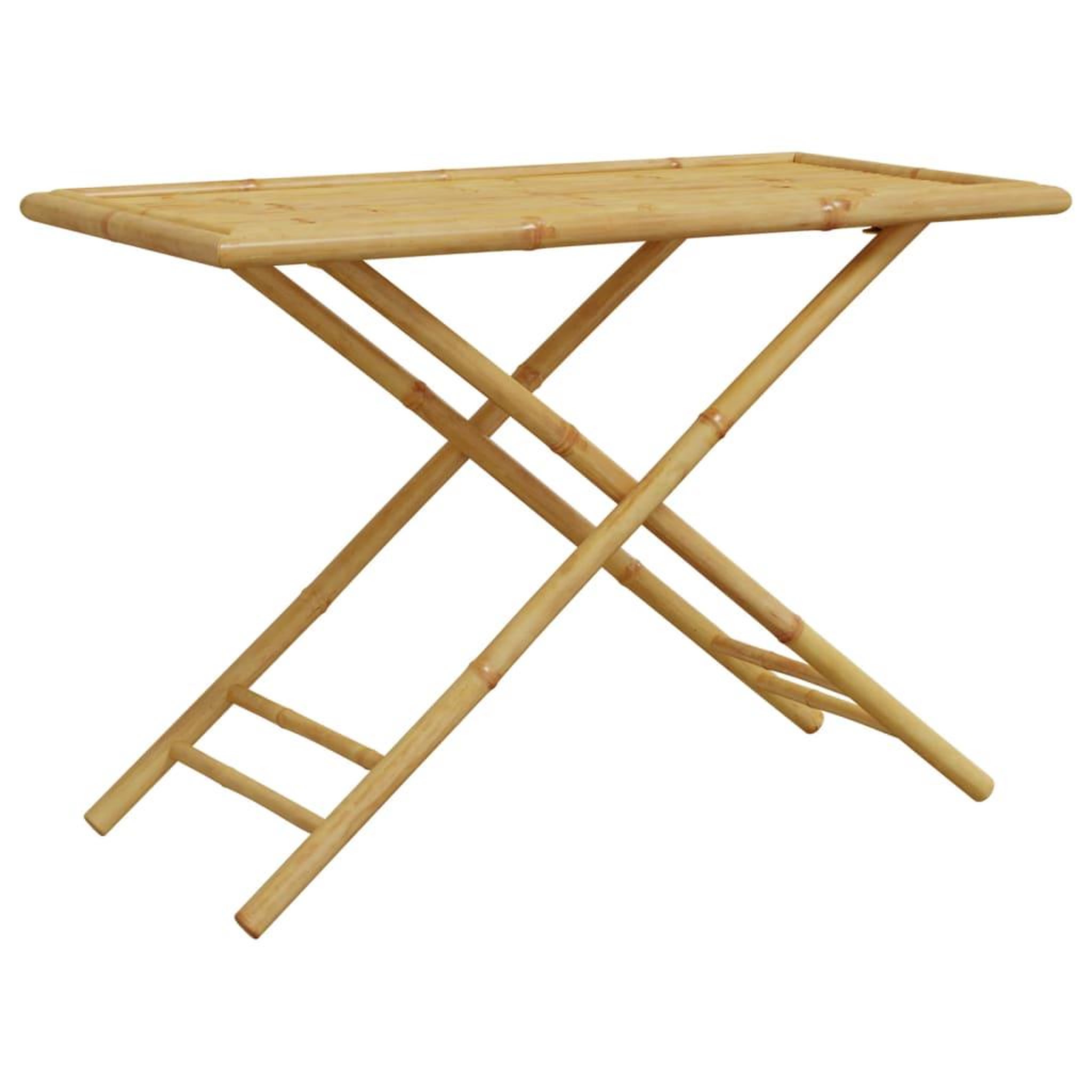 Voir la diapositive 4 : VIDAXL Ensemble a manger de jardin 5 pcs bambou