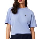 Lacoste T-shirt  Clair Femme Lacoste TF7215. Coloris disponibles : Bleu