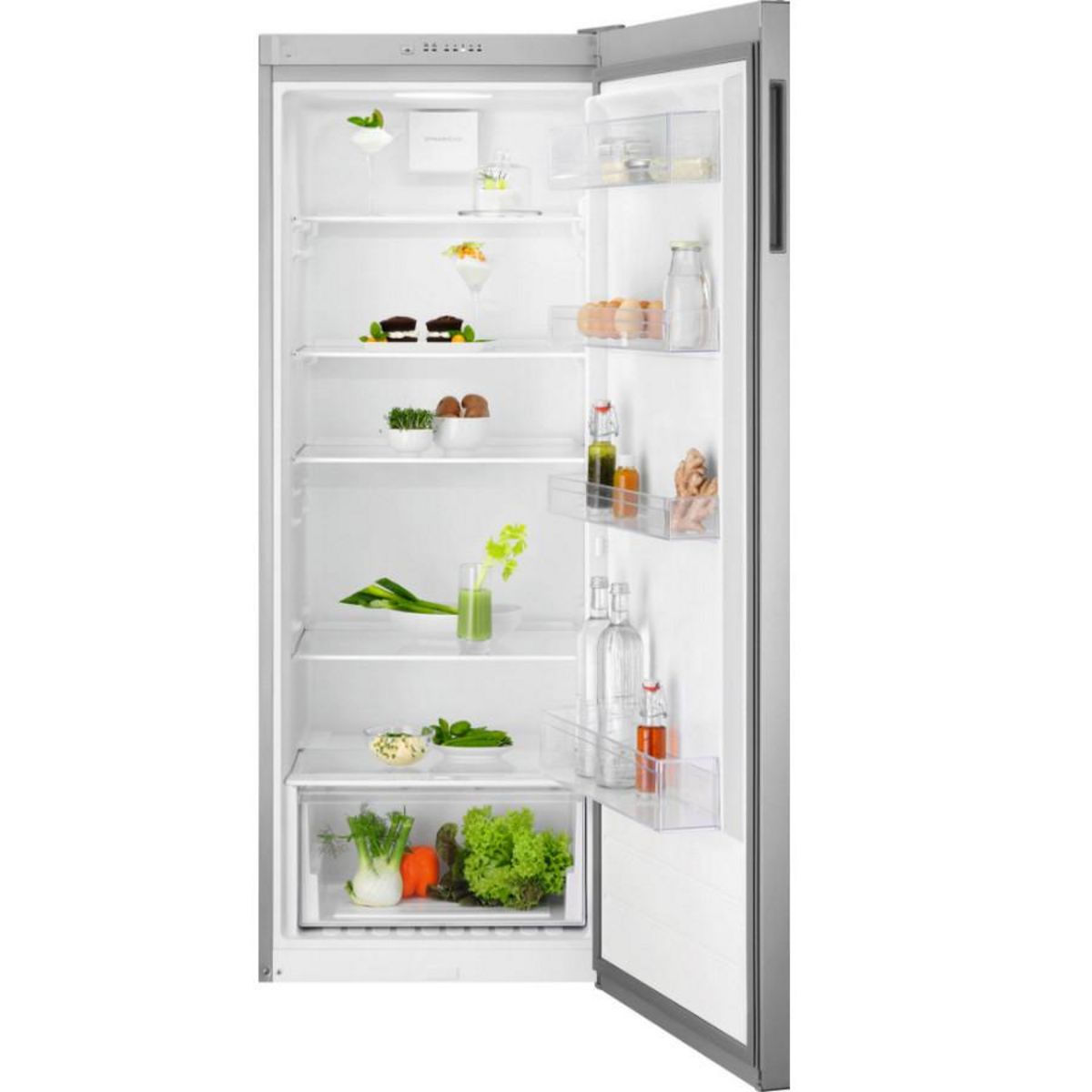 ELECTROLUX Réfrigérateur 1 porte 60cm 309l brassé - LRB1DE33X