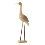 Paris Prix Statue Déco Oiseau en Bois  Denny  86cm Marron