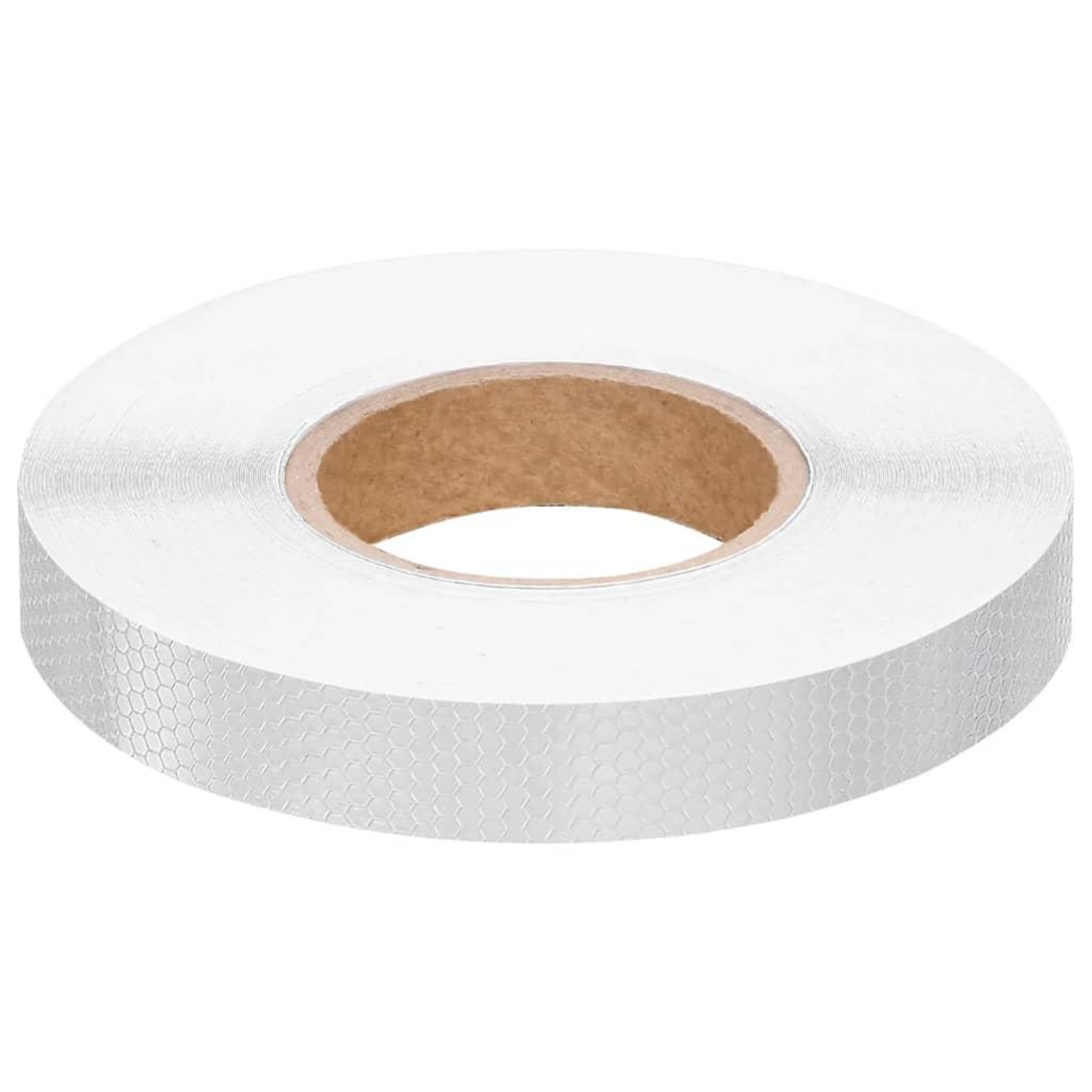 Voir la diapositive 2 : VIDAXL Bande reflechissante Blanc 2,5 cmx50 m PVC