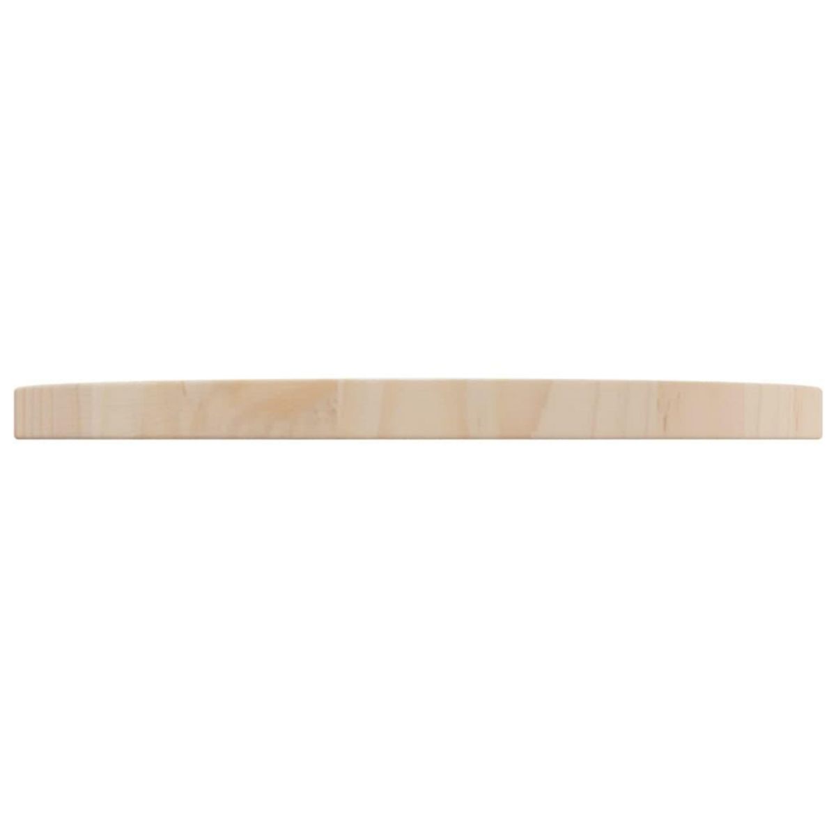 VIDAXL Dessus de table Ø40x2,5 cm Bois de pin massif