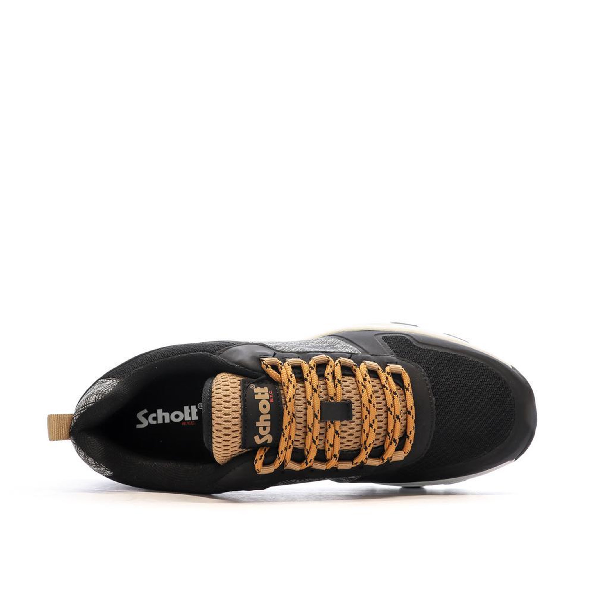 Voir la diapositive 4 : Schott Baskets Noir Homme Schott Chambi