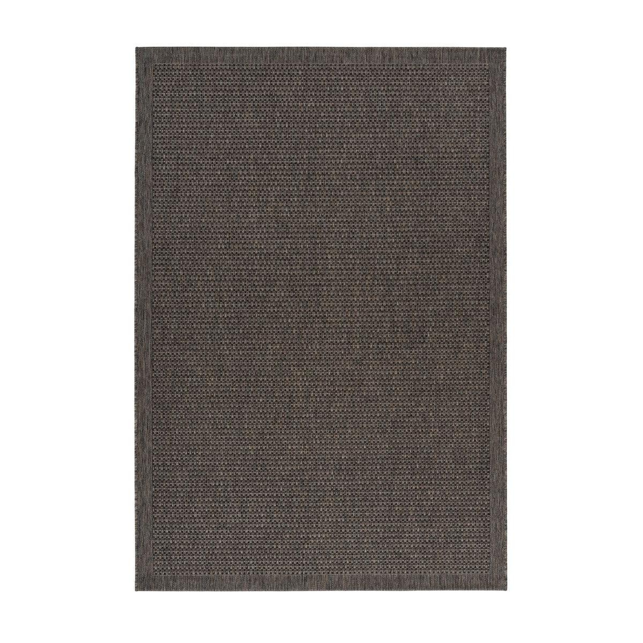 Paris Prix Tapis en osier à poils courts  bali  taupe. Coloris disponibles : Marron