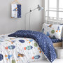 Voir la diapositive 2 : Home collection Parure de lit enfant avec taie(s) en coton polyester Spacex