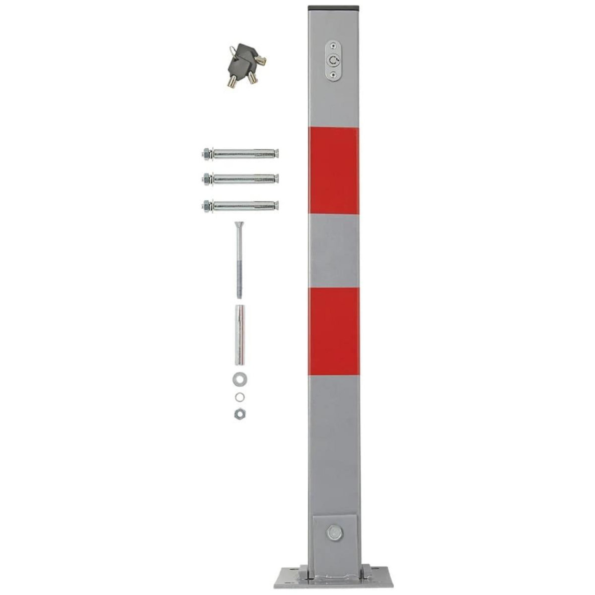 PROPLUS ProPlus Poteau de stationnement avec serrure
