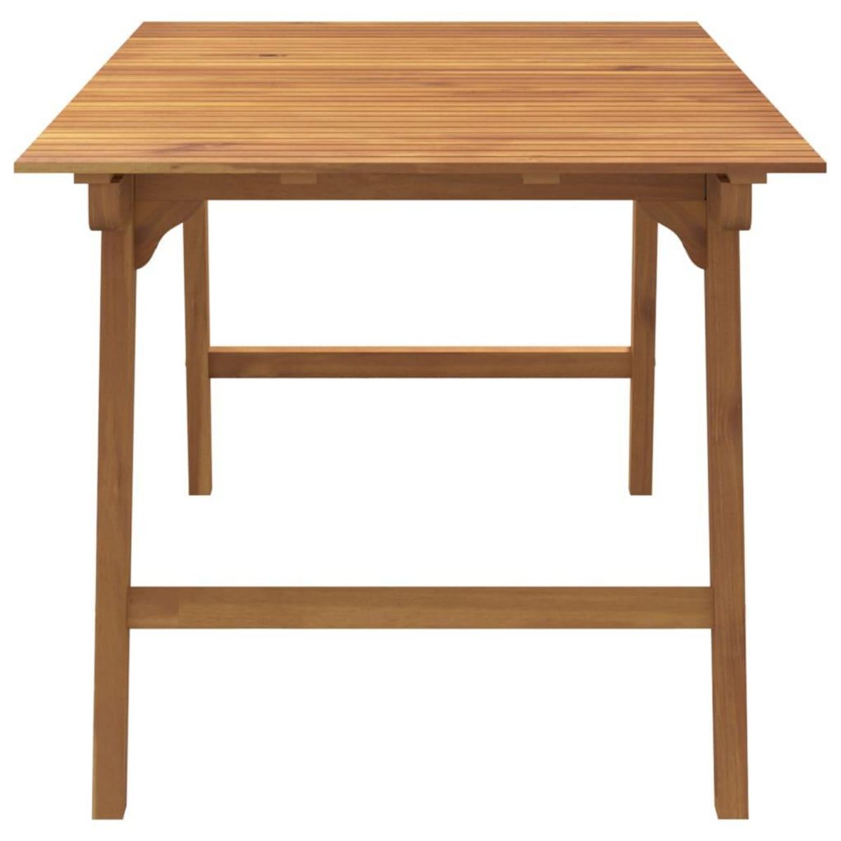 VIDAXL Table de jardin 150x90x75 cm Bois d'acacia solide
