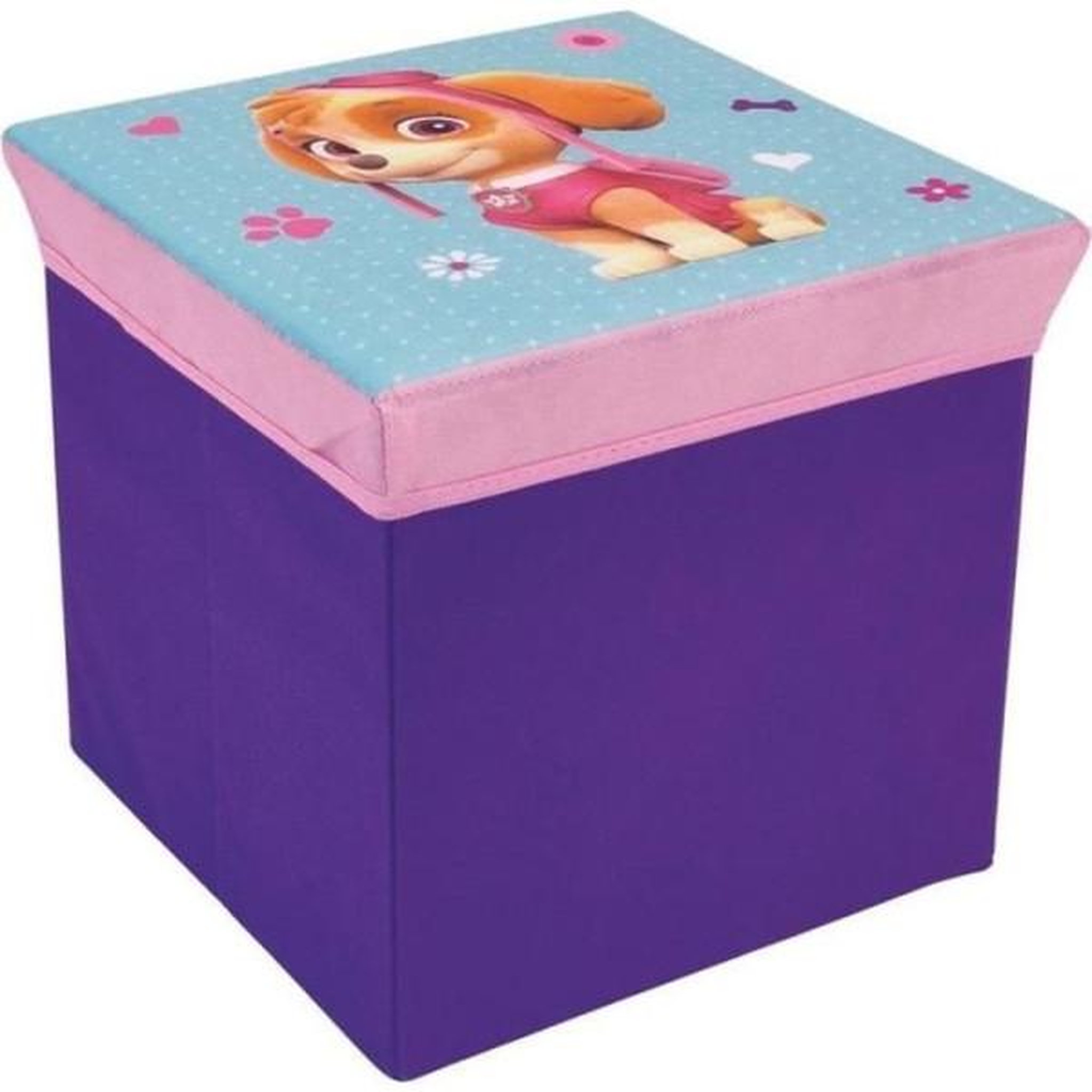 Fun House Fun House Pat Patrouille fille tabouret de rangement pour enfant