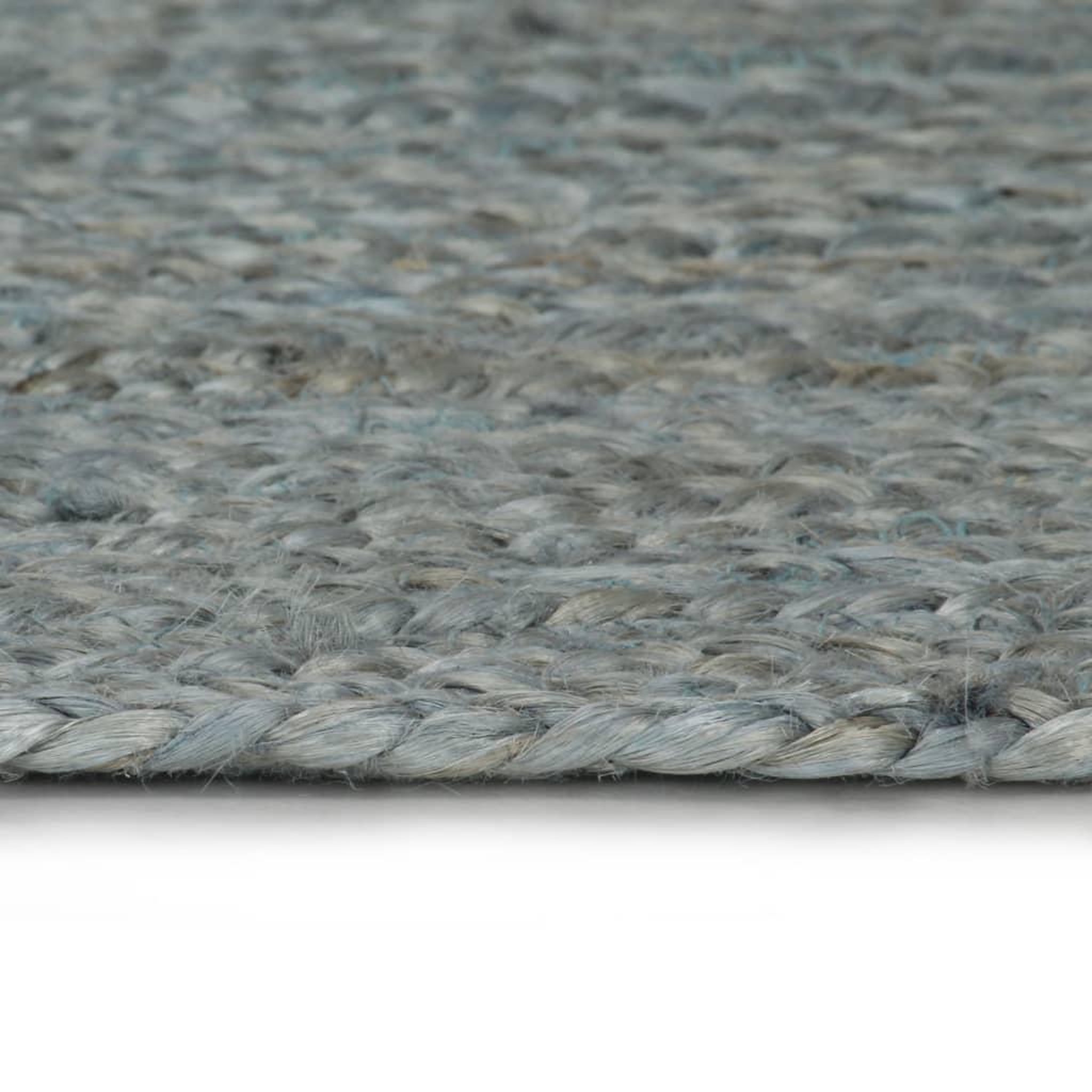Voir la diapositive 3 : VIDAXL Tapis fait a la main Jute Rond 120 cm Vert olive