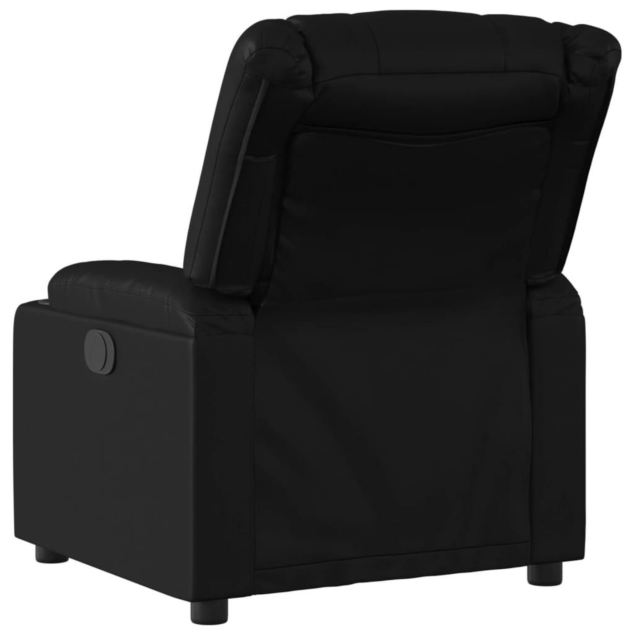 Voir la diapositive 5 : VIDAXL Fauteuil inclinable electrique Noir Similicuir