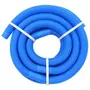 VIDAXL Tuyau de piscine avec colliers de serrage Bleu 38 mm 6 m