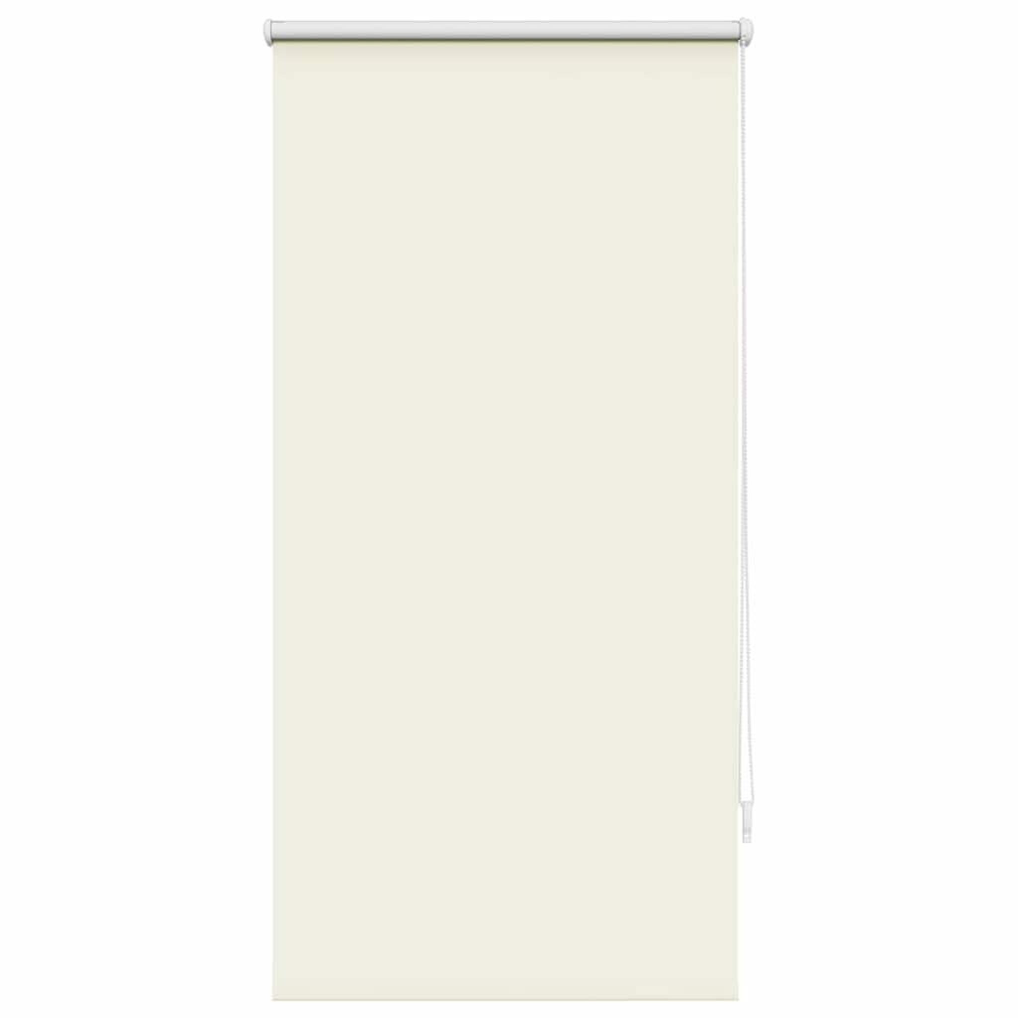 VIDAXL Store enrouleur occultant 64,4 x 120 cm, largeur du tissu 60 cm, blanc casse