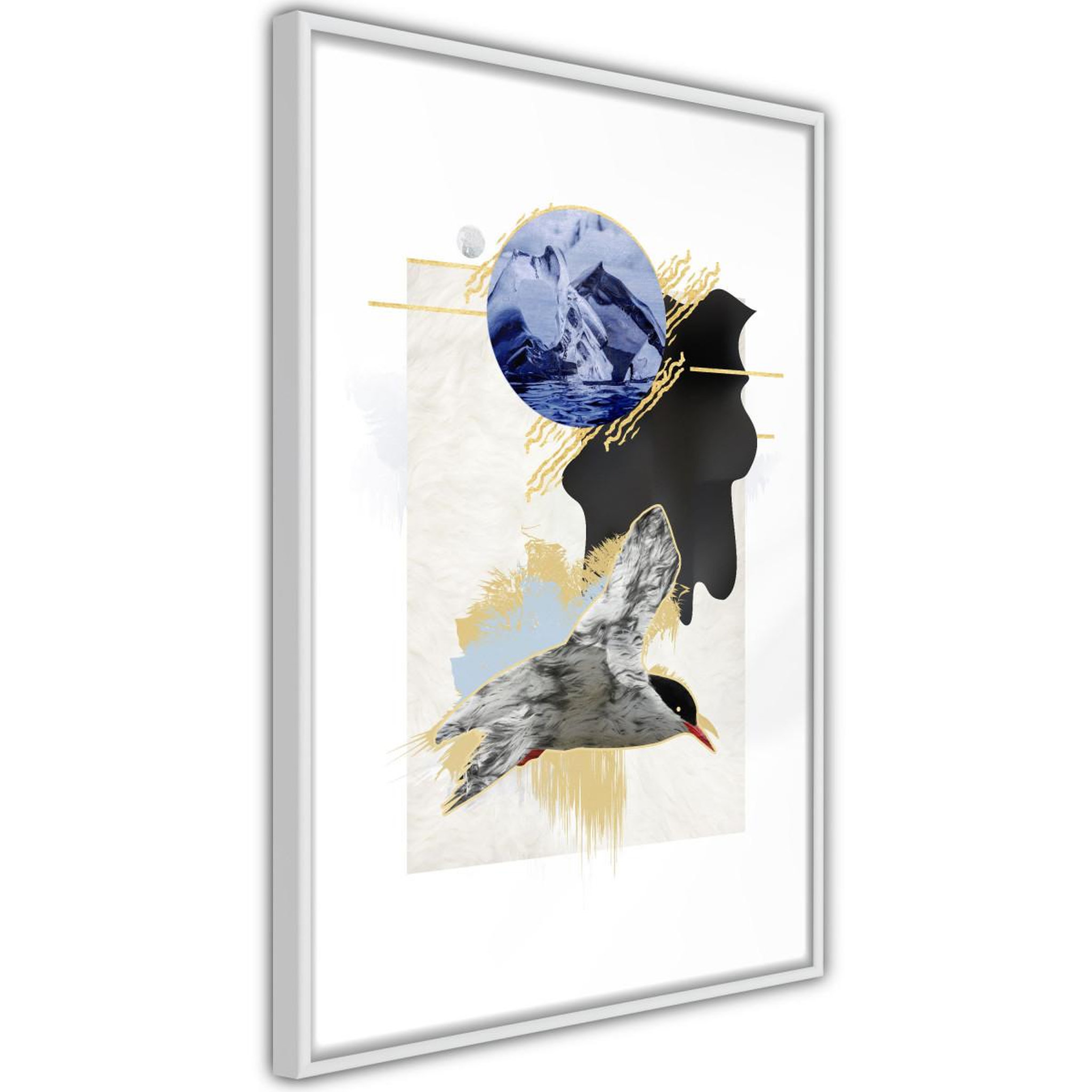 Paris Prix Affiche Murale Encadrée  Abstraction with a Tern
