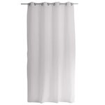 TOILINUX Voilage sablé - 140 x 240 cm - Blanc