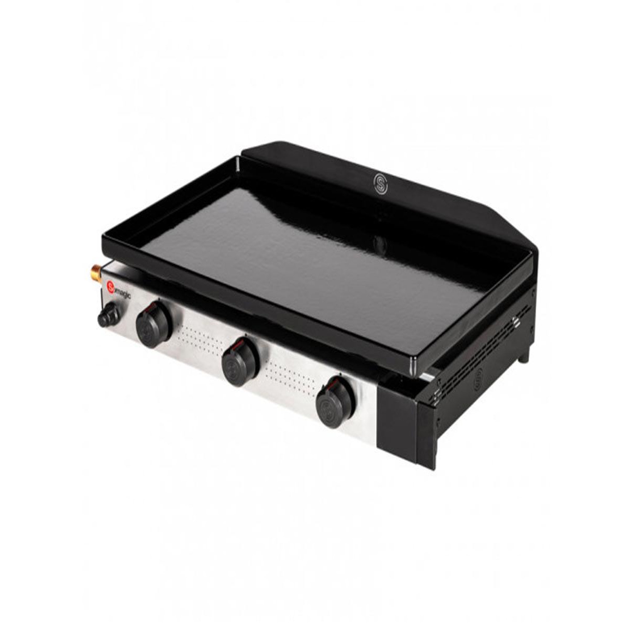 Voir la diapositive 1 : SOMAGIC Plancha gaz 3 brûleurs Solia 300 - Somagic