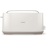 Philips Grille-pain HD2590/00 Toaster blanc Daily, 1 fente longue, 830W