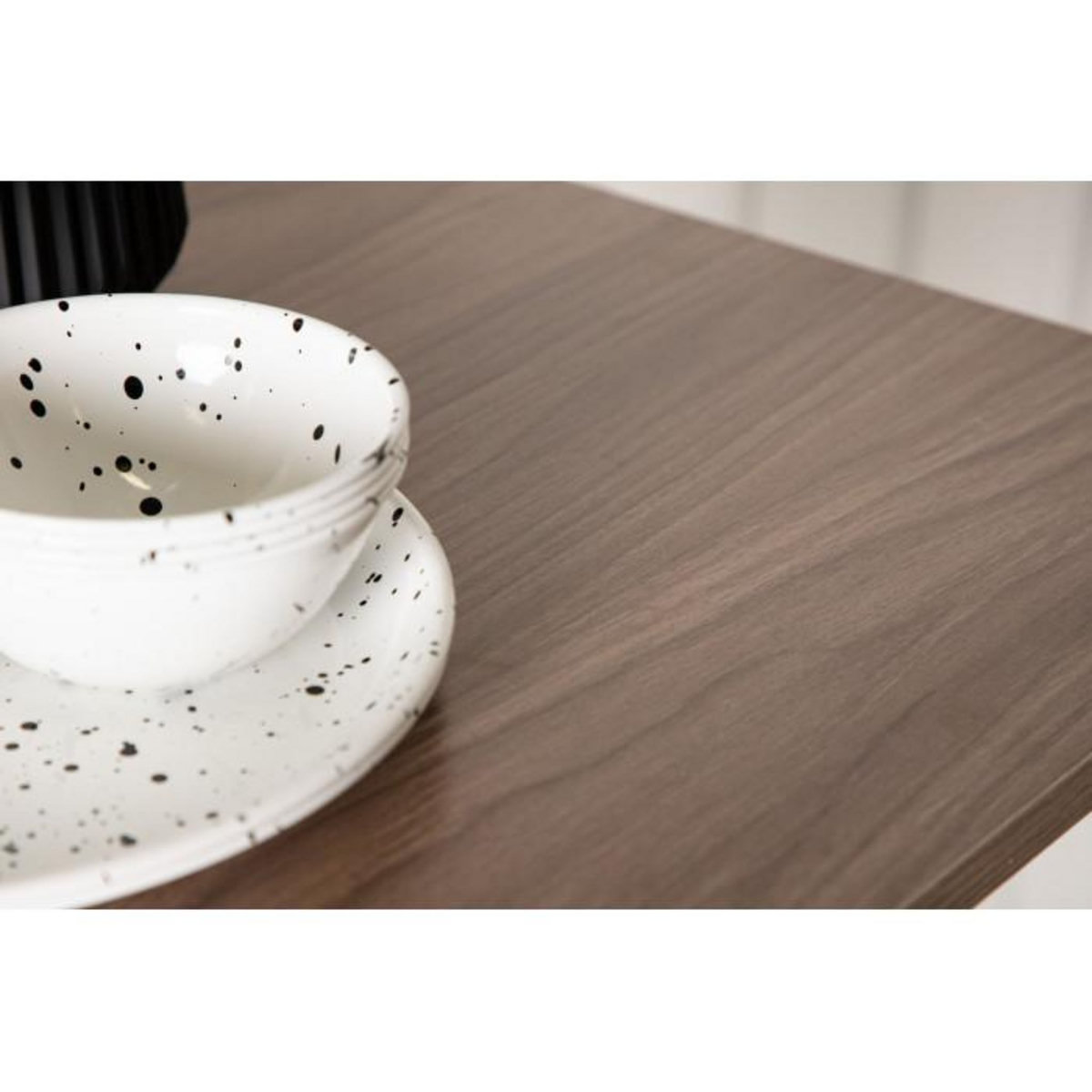 Paris Prix Table de Bar  Tempe  105cm Noyer