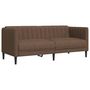 Voir la diapositive 4 : VIDAXL Ensemble de canapes 2 pcs marron tissu