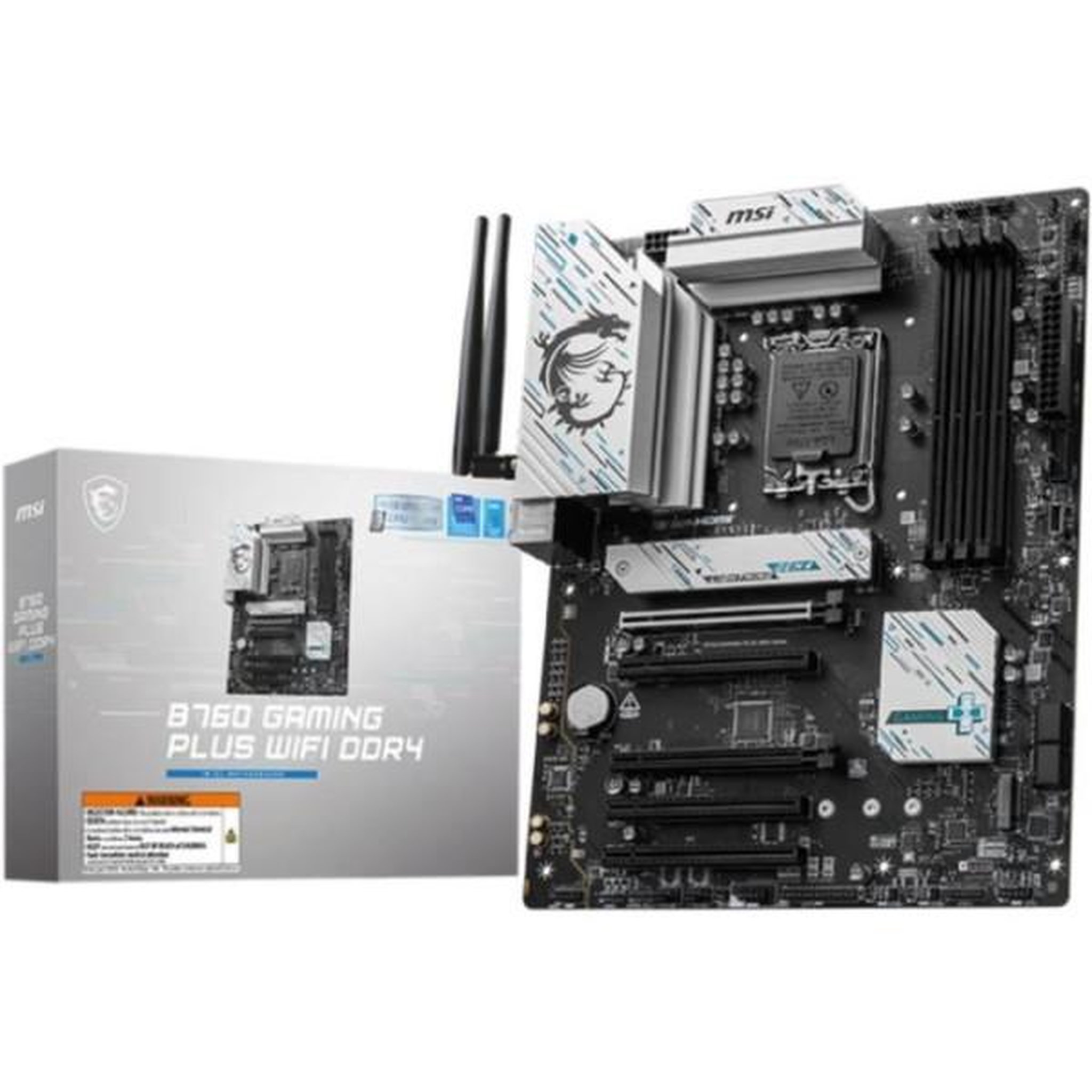 MSI Carte mere - MSI - B760 GAMING PLUS WIFI - DDR4 - LGA 1700 - 128 Go max
