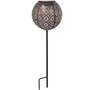 Voir la diapositive 1 : Galix Lampe solaire Galix Rétro Métal 15 x 45 cm Décoration