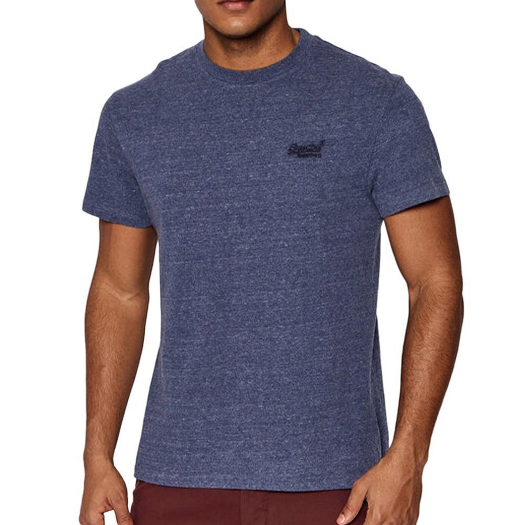Voir la diapositive 1 : SUPERDRY T-shirt Bleu Homme Superdry Vintage LogoR6T