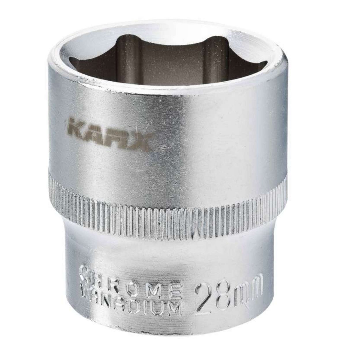 Karx Douille 6 pans avec carré 1/2”  28 mm