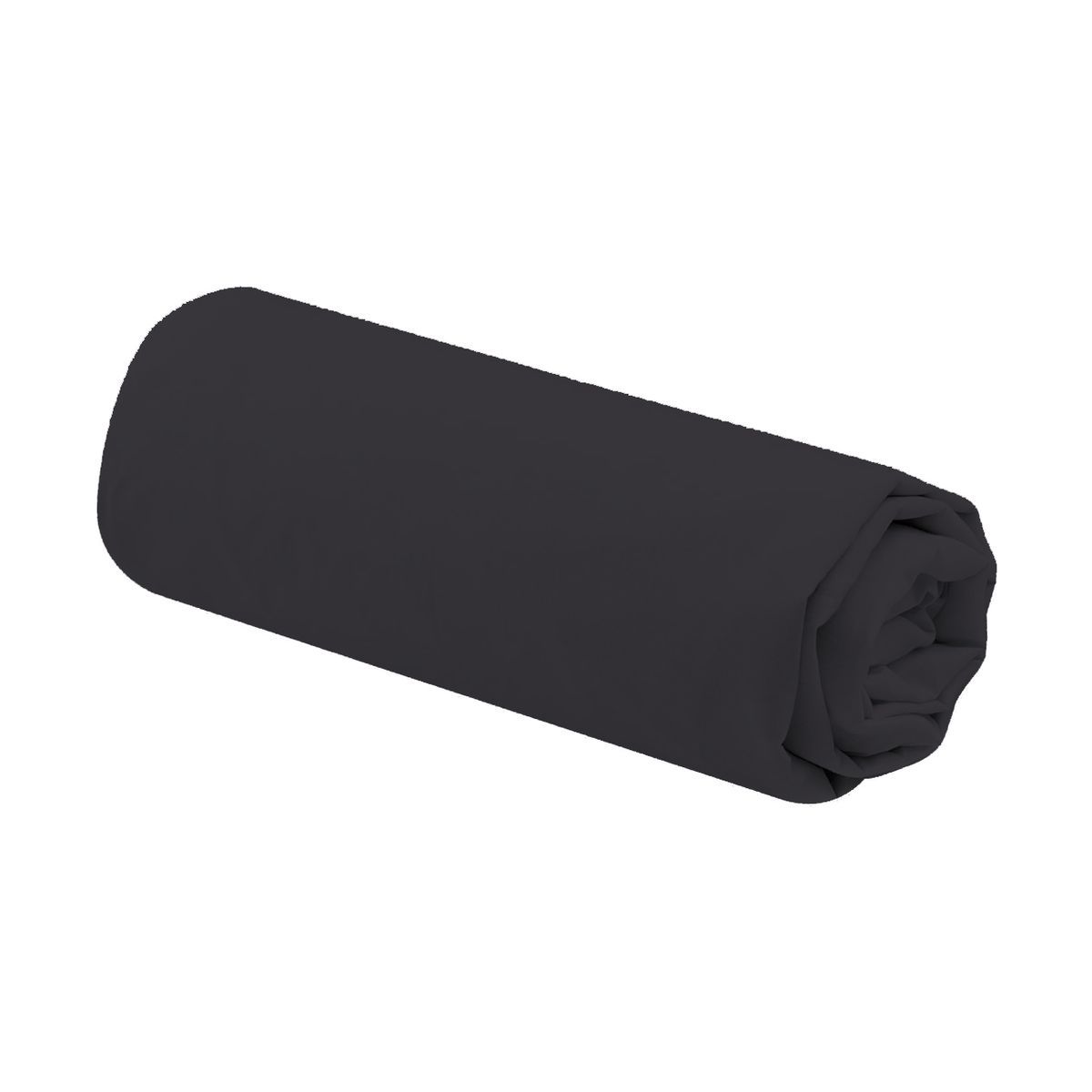 Drap housse uni en microfibre 