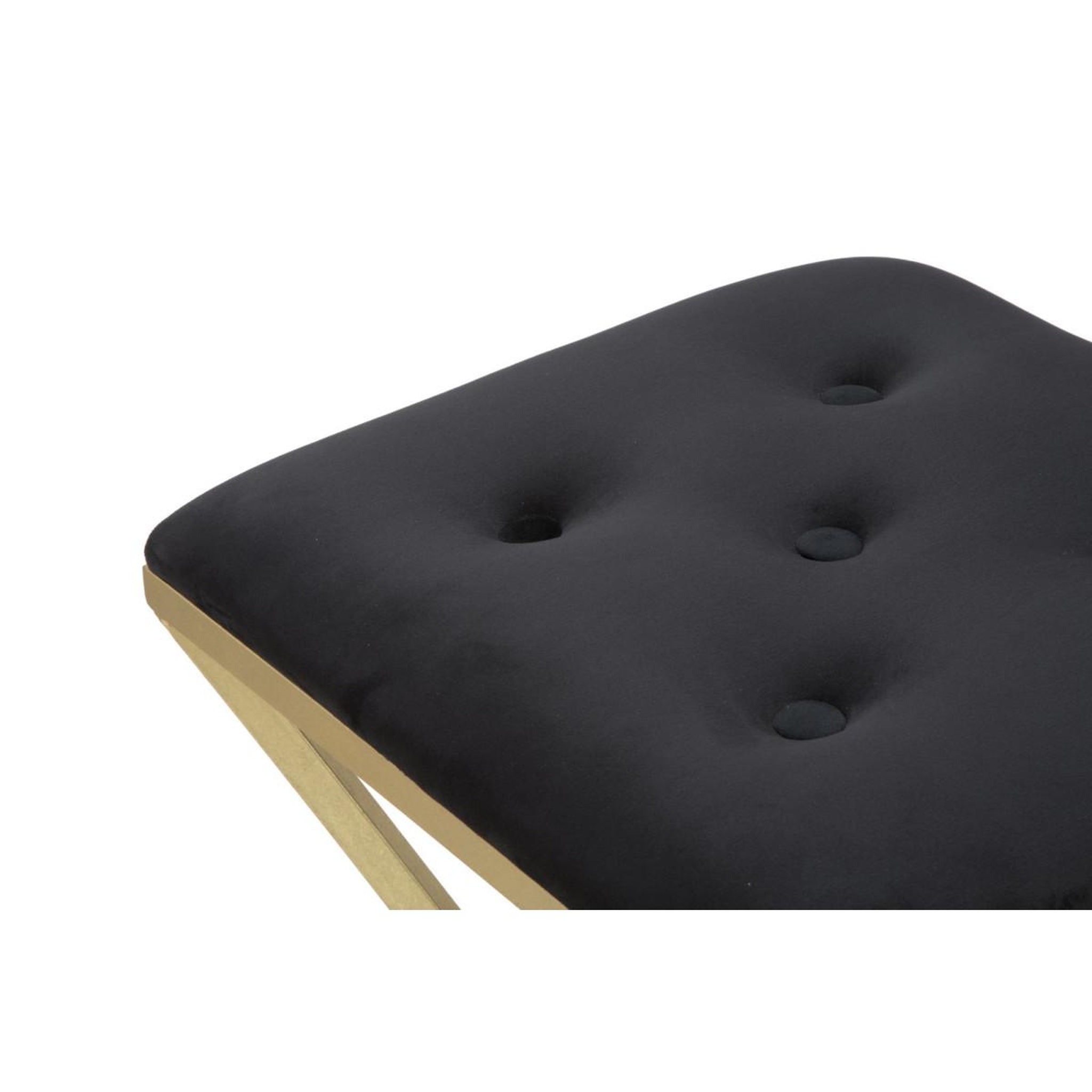 Voir la diapositive 5 : Paris Prix Tabouret de bar design  pyramid  75cm noir & or
