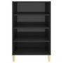 Voir la diapositive 4 : VIDAXL Buffet gris brillant 57x35x90 cm bois d'ingenierie