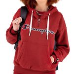CHAMPION Sweat 1/2 Zip  Femme Champion 114763. Coloris disponibles : Rouge