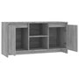 Voir la diapositive 5 : VIDAXL Meuble TV Sonoma gris 102x37,5x52,5 cm Bois d'ingenierie