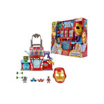 HASBRO QG d'Iron Man, coffret électronique pour enfant, Marvel Iron Man and his Awesome Friends, des 4 ans